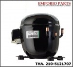 ΜΟΤΕΡ ΨΥΓΕΙΟΥ 1hp R404a, T2180GK,NEK2180GK, Κατάψυξης